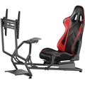 Racing chair with screen mount 32-50"