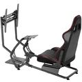 Racing chair with screen mount 32-50"
