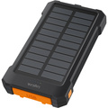 PowerBank 10.000 mAh 12W Solcell Svart