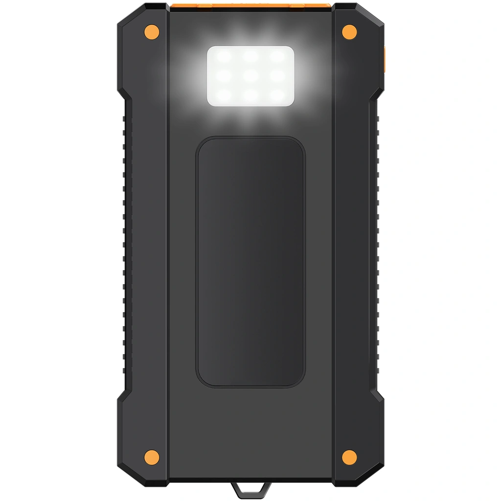 PowerBank 10,000 mAh 12W Solar Black