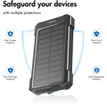 PowerBank 10,000 mAh 12W Solar Black