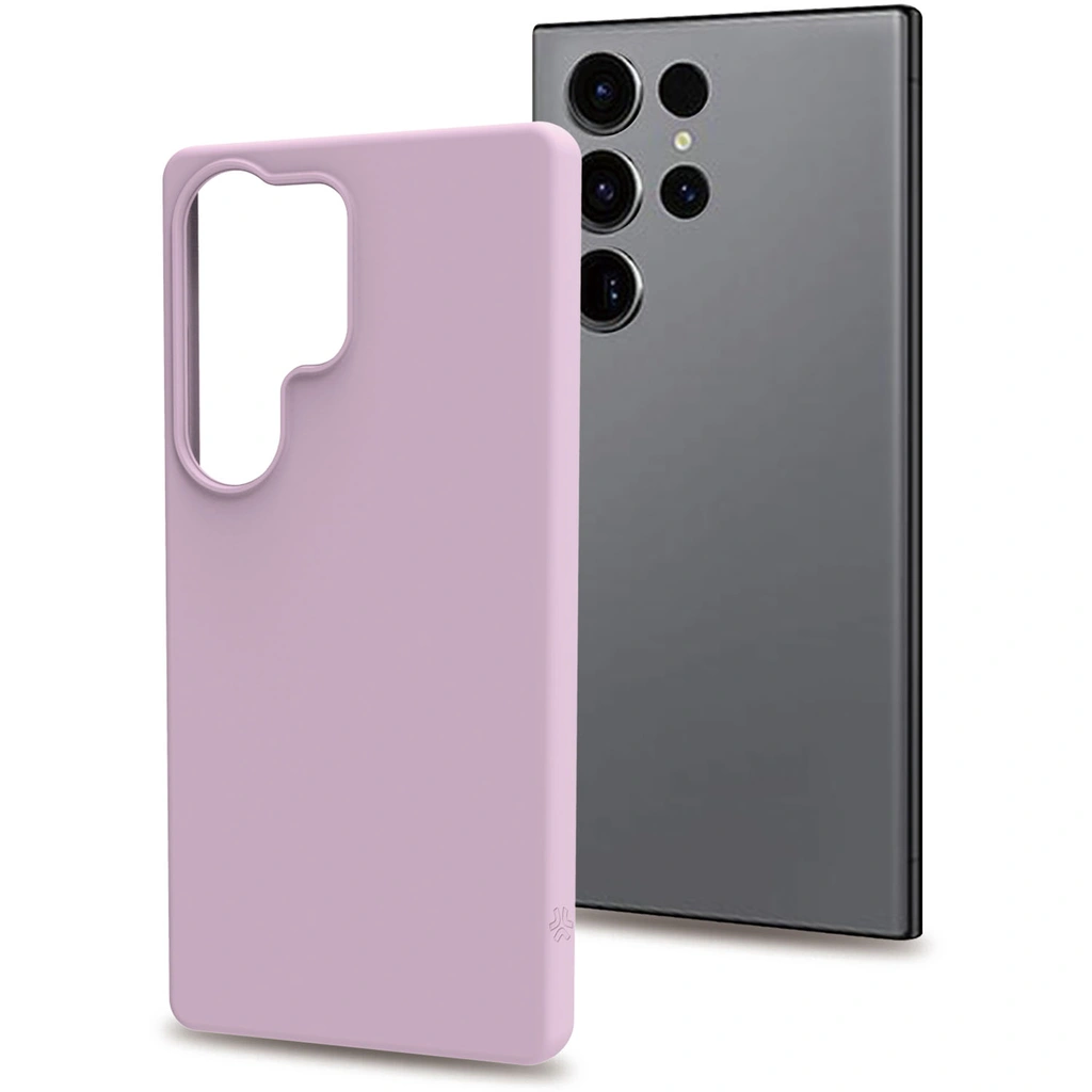 Cromo Soft rubber case Galaxy S25 Ultra Rosa