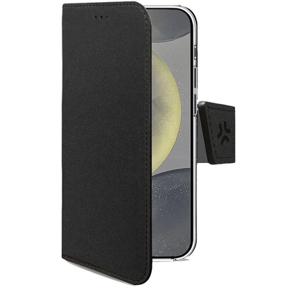 Wally Wallet Case Galaxy S25 Svart