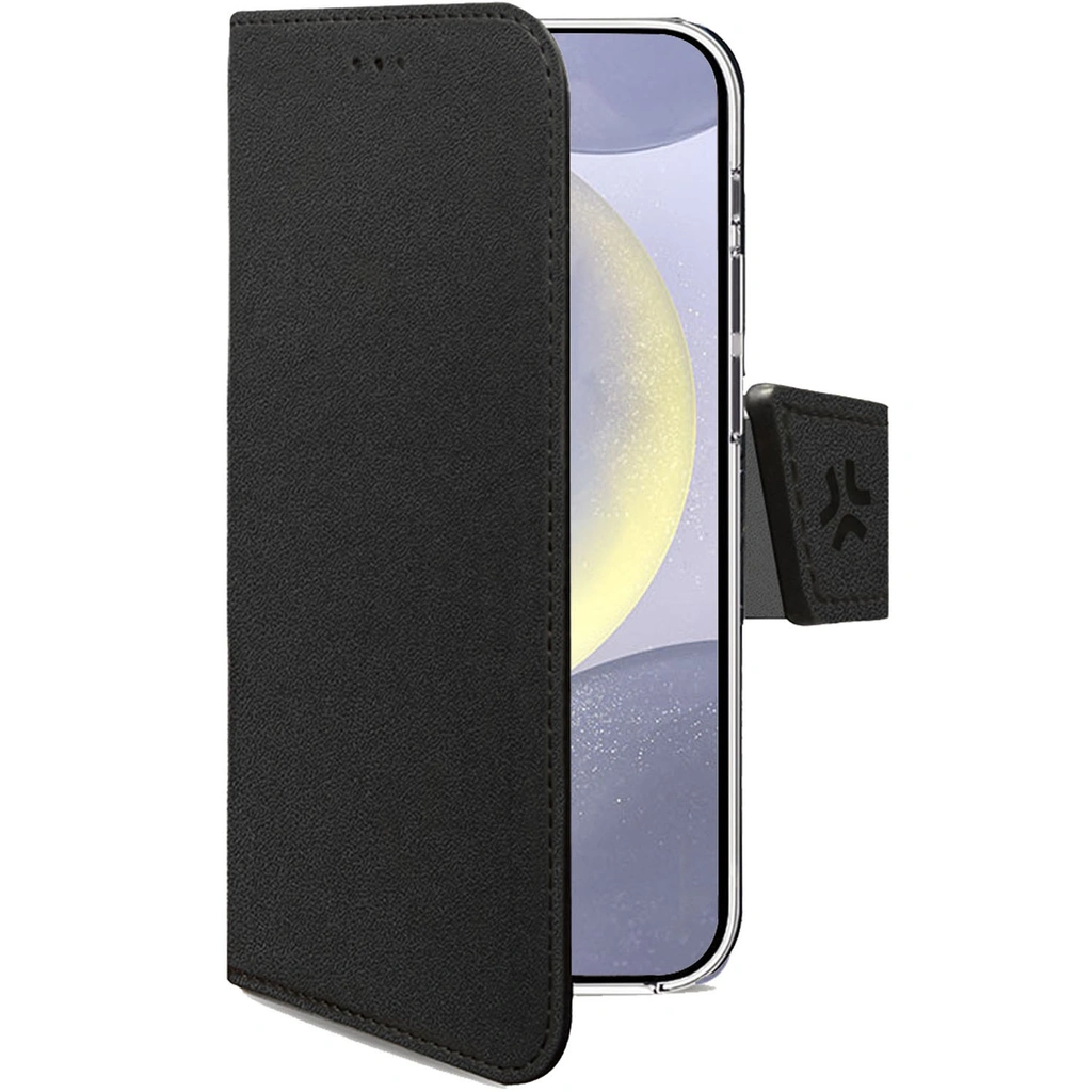 Wally Wallet Case Galaxy S25+ Svart