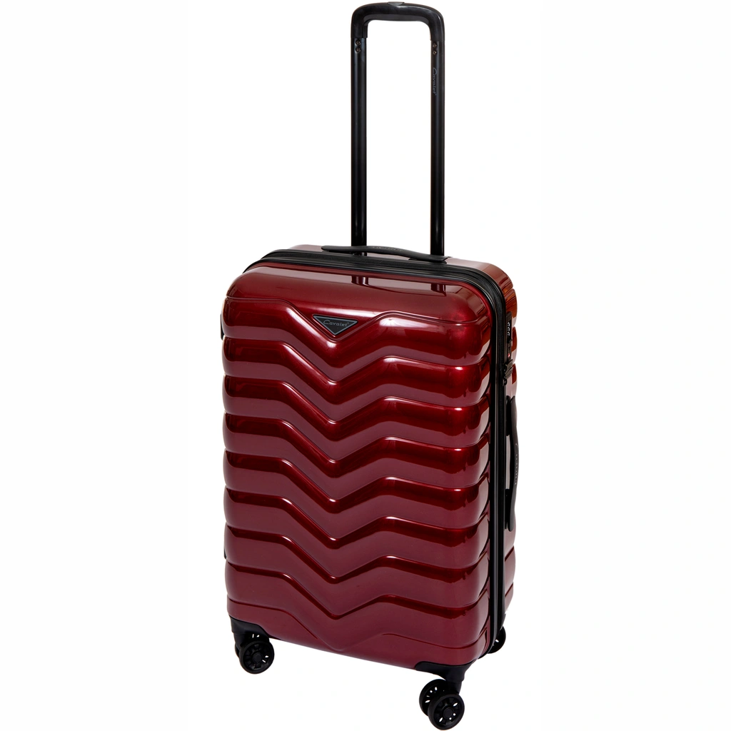 Suitcase Smygehuk Medium Burgundy