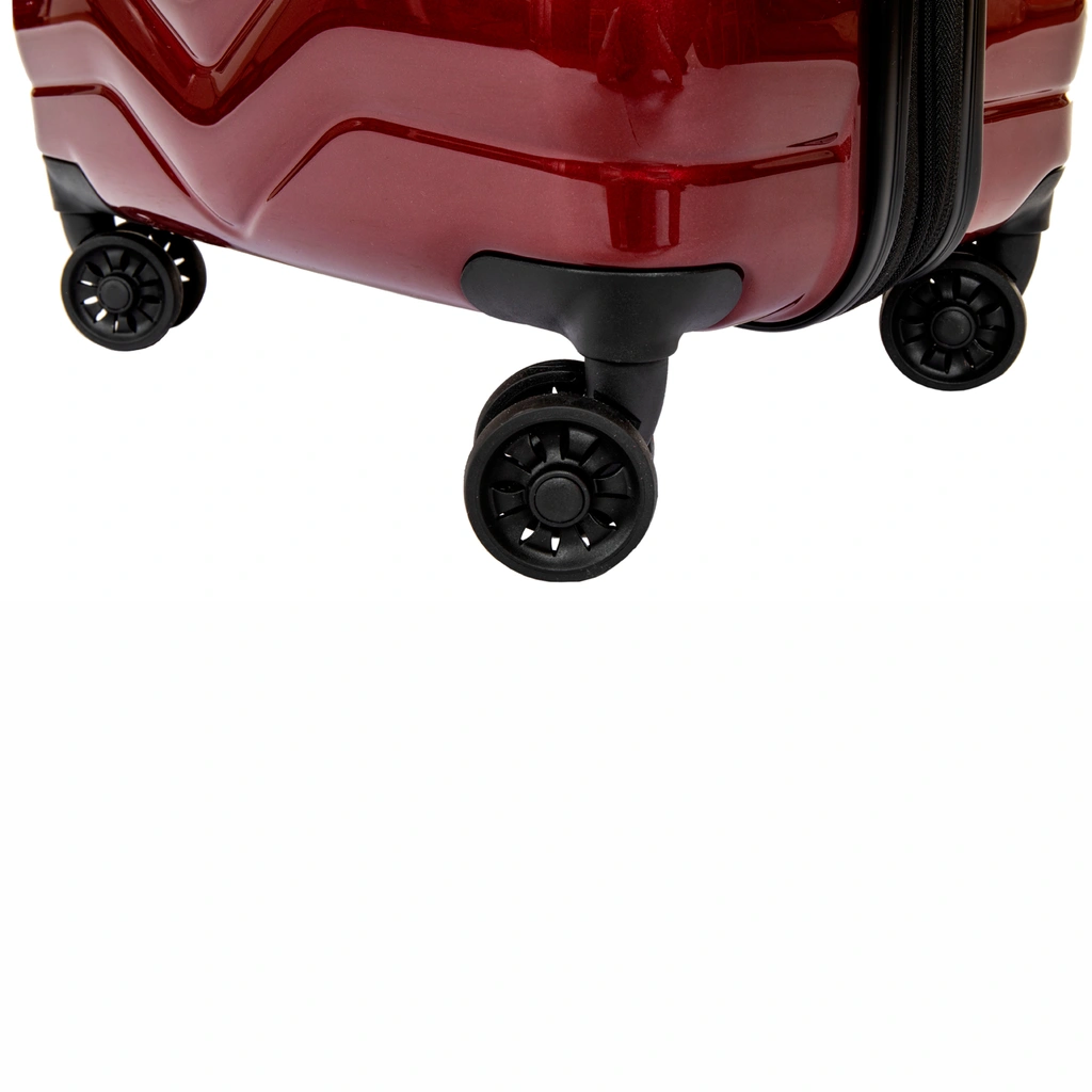 Suitcase Smygehuk Medium Burgundy