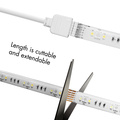 Smart RGB+CCT (RGB + Varm-kallvit) Light-strip 5m WiFi Tuya