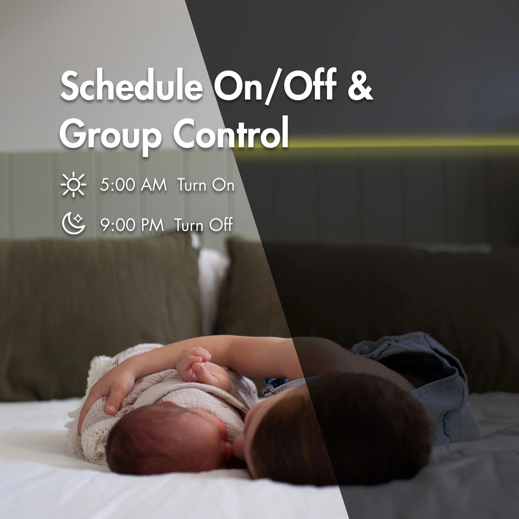 Smart RGB+CCT (RGB + Warm-cool white) Light-strip 5m WiFi Tuya