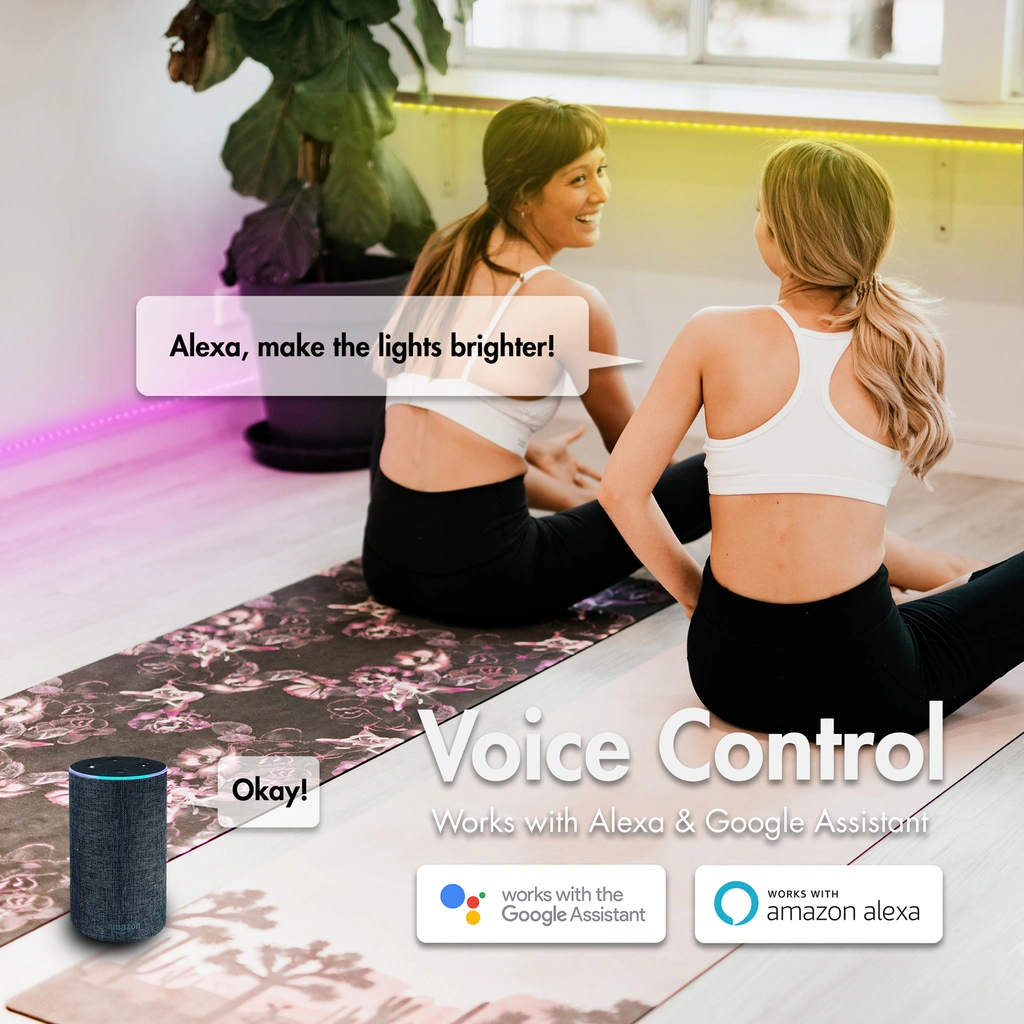 Smart RGB+CCT (RGB + Warm-cool white) Light-strip 5m WiFi Tuya