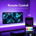 Smart Digital RGB-LED-strip adressbar 400 lm 5m LED WiFi Tuya