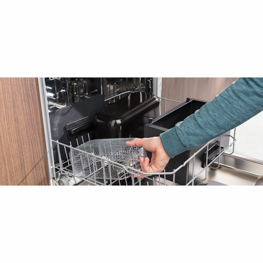 Fritös 3l  182727 Rostfritt stål. Svart 