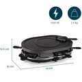 Raclette 8 Oval Grill Party  162700   43X30cm grillplatta