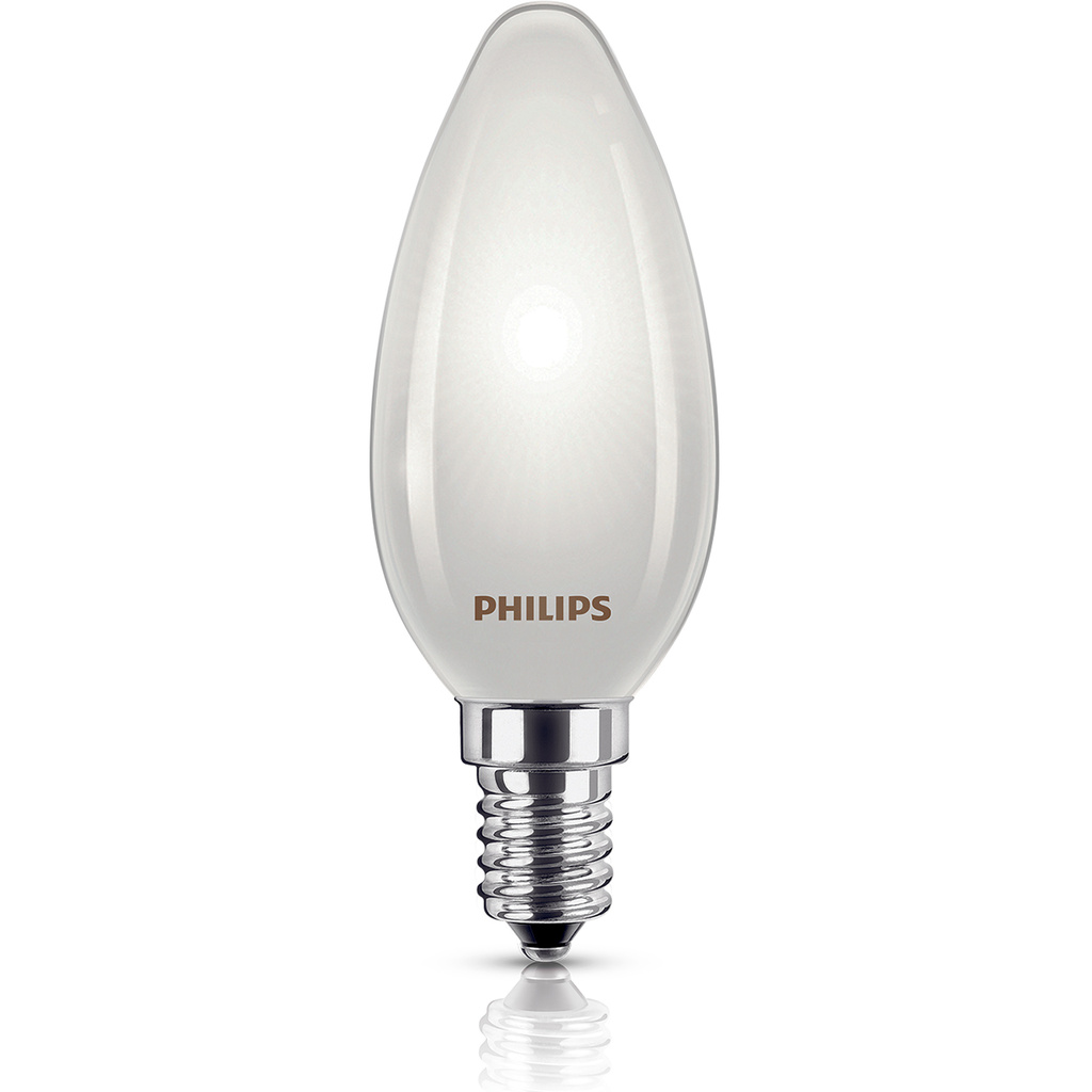 LED E14 Kron B35 2,3W (40W) Frostad 485lm 2700K Energiklass A