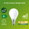 LED E14 Klot P45 2,3W (40W) Frostad 485lm 2700K Energiklass A