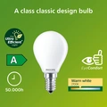 LED E14 Klot P45 2,3W (40W) Frostad 485lm 2700K Energiklass A