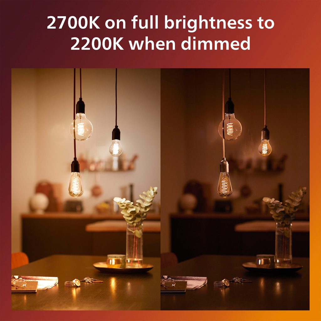 LED SceneSwitch E27 G95 7-3,8-1W (50W) Deco spiral