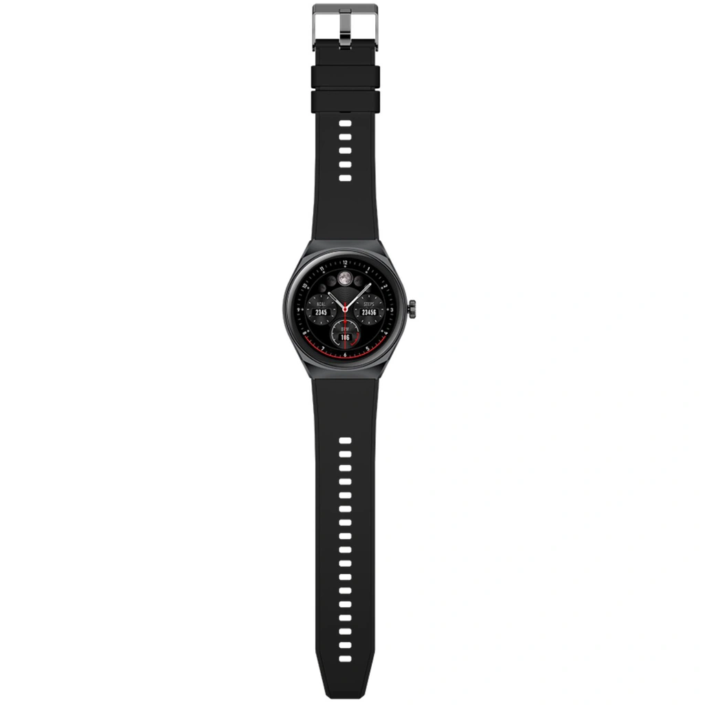 Trainerhalo Smartwatch with round dial Black