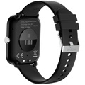 Trainermate 2 Smartwatch med rektangulär urtavla Svart