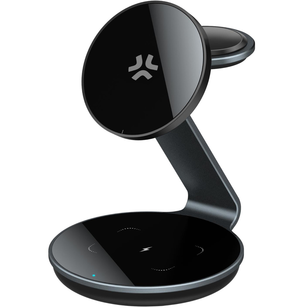 MAGSTAND3IN1EVO 3-i-1-magnetiskt ställ Trådlös laddning 15W