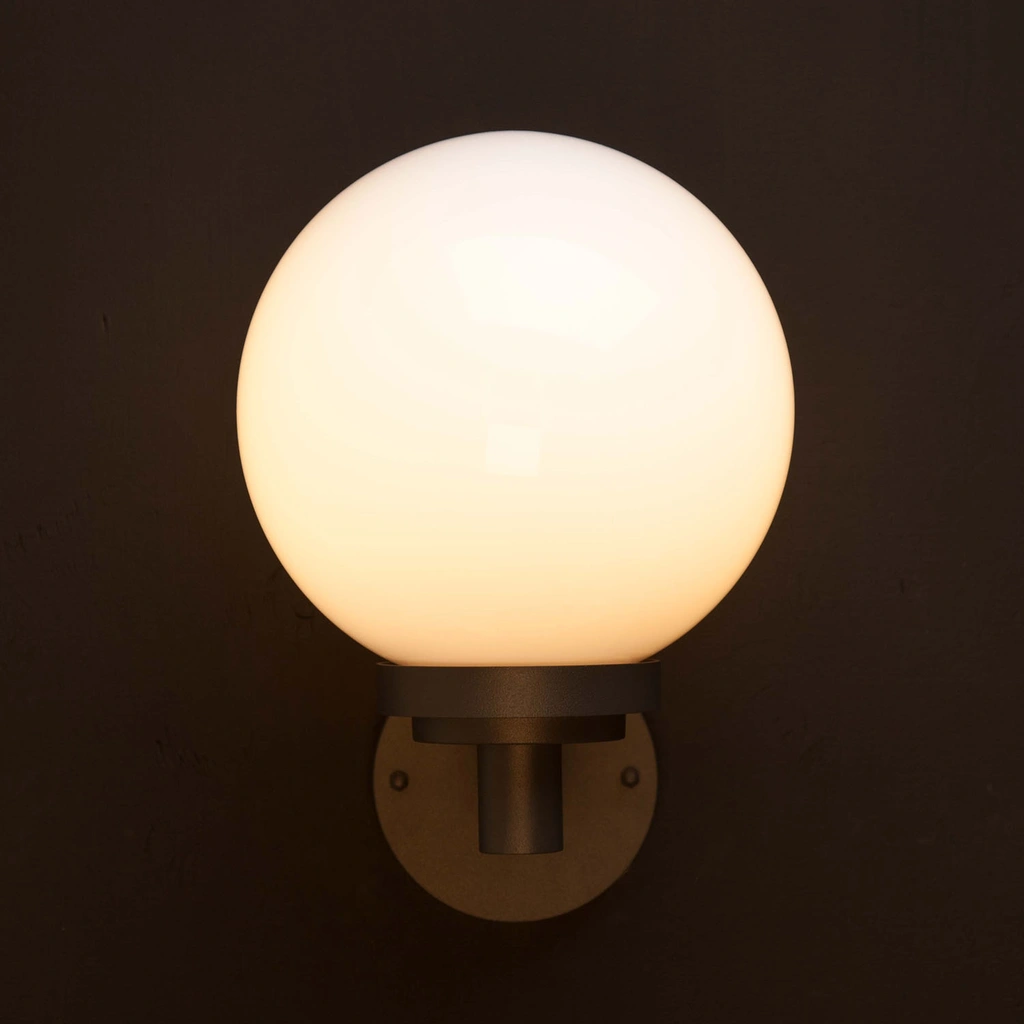 Doro Väggarmatur E27-sockel IP44 Antracit