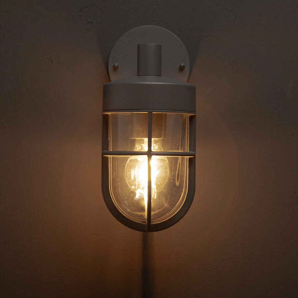 Jimmy Väggarmatur E27-sockel IP44 Antracit