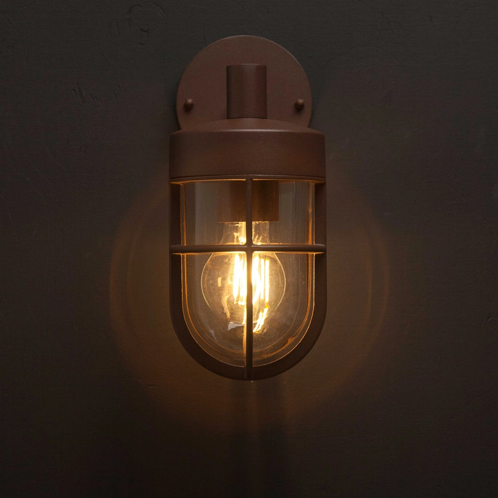 Jimmy Väggarmatur E27-sockel IP44 Corten