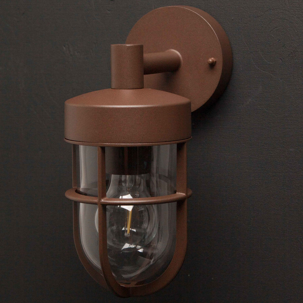 Jimmy Väggarmatur E27-sockel IP44 Corten