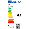 Per II Väggarmatur LED IP54 3000K 6W 430lm Antracit