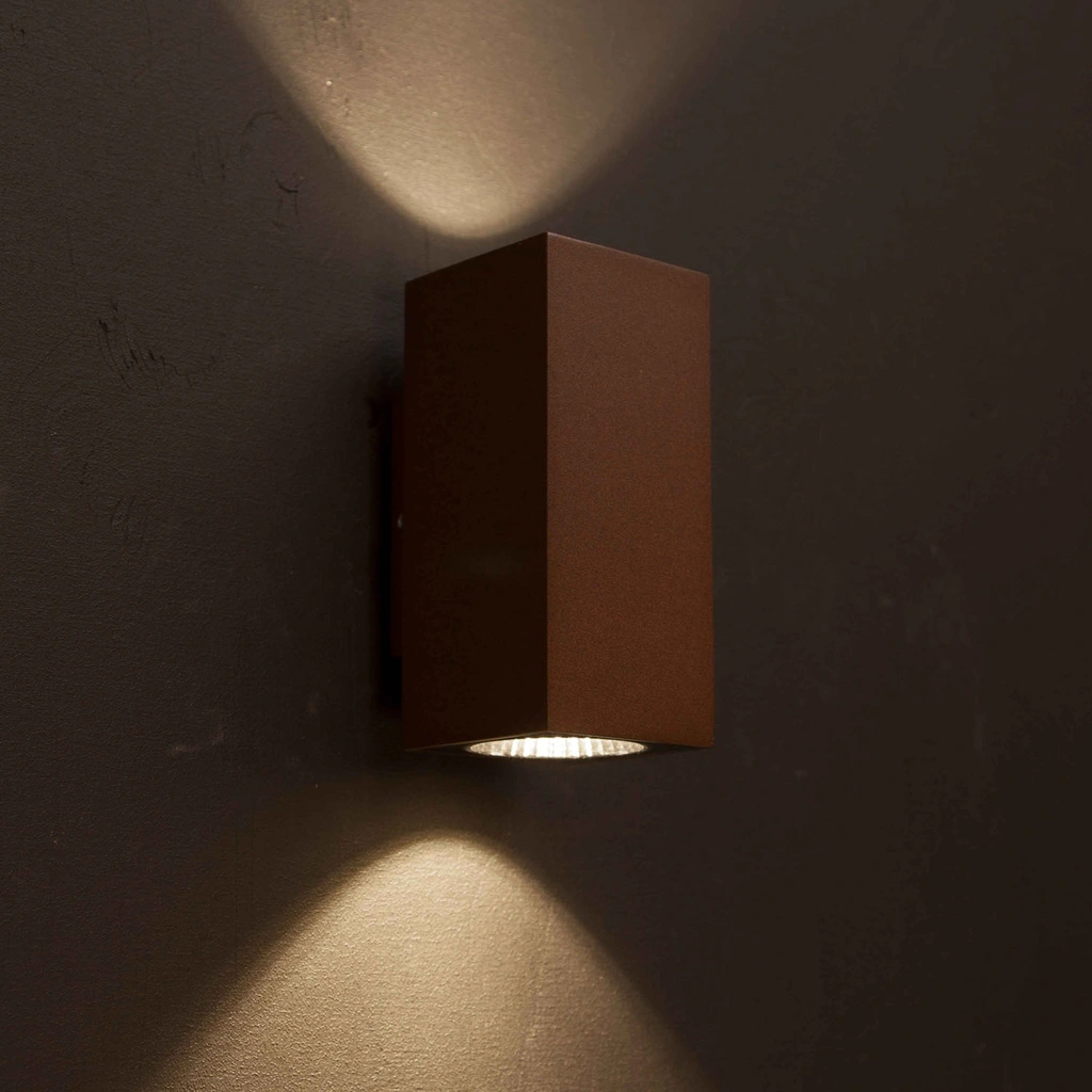 Mathias II Väggarmatur LED IP65 3000K 6W 520lm Corten