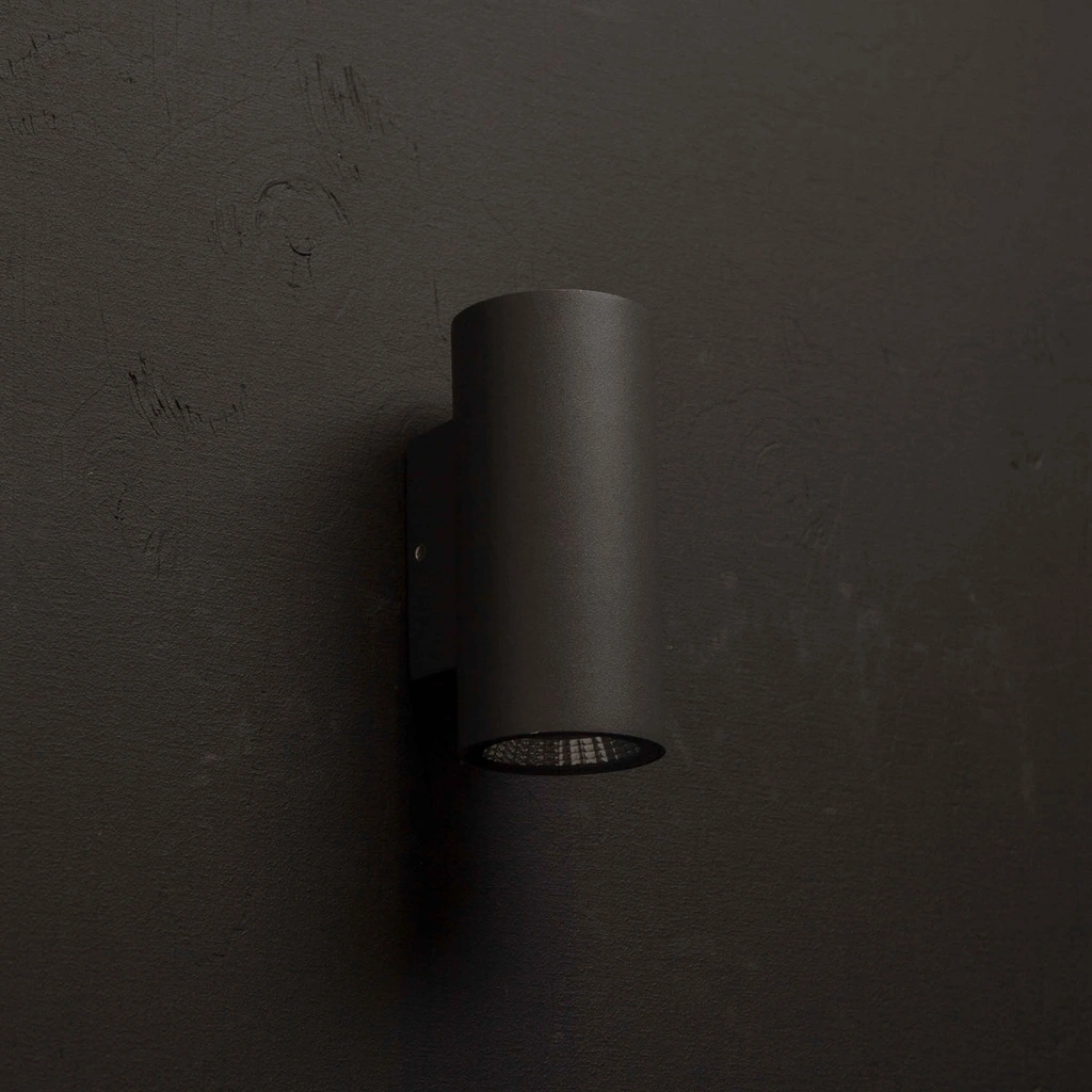 Erik II Väggarmatur LED IP65 3000K 6W 494lm Antracit