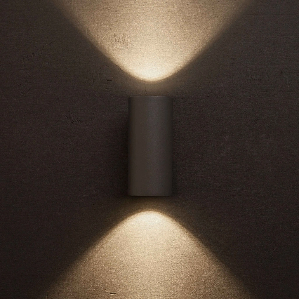 Erik II Väggarmatur LED IP65 3000K 6W 494lm Antracit