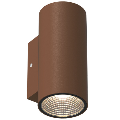 Erik II Väggarmatur LED IP65 3000K 6W 494lm Corten