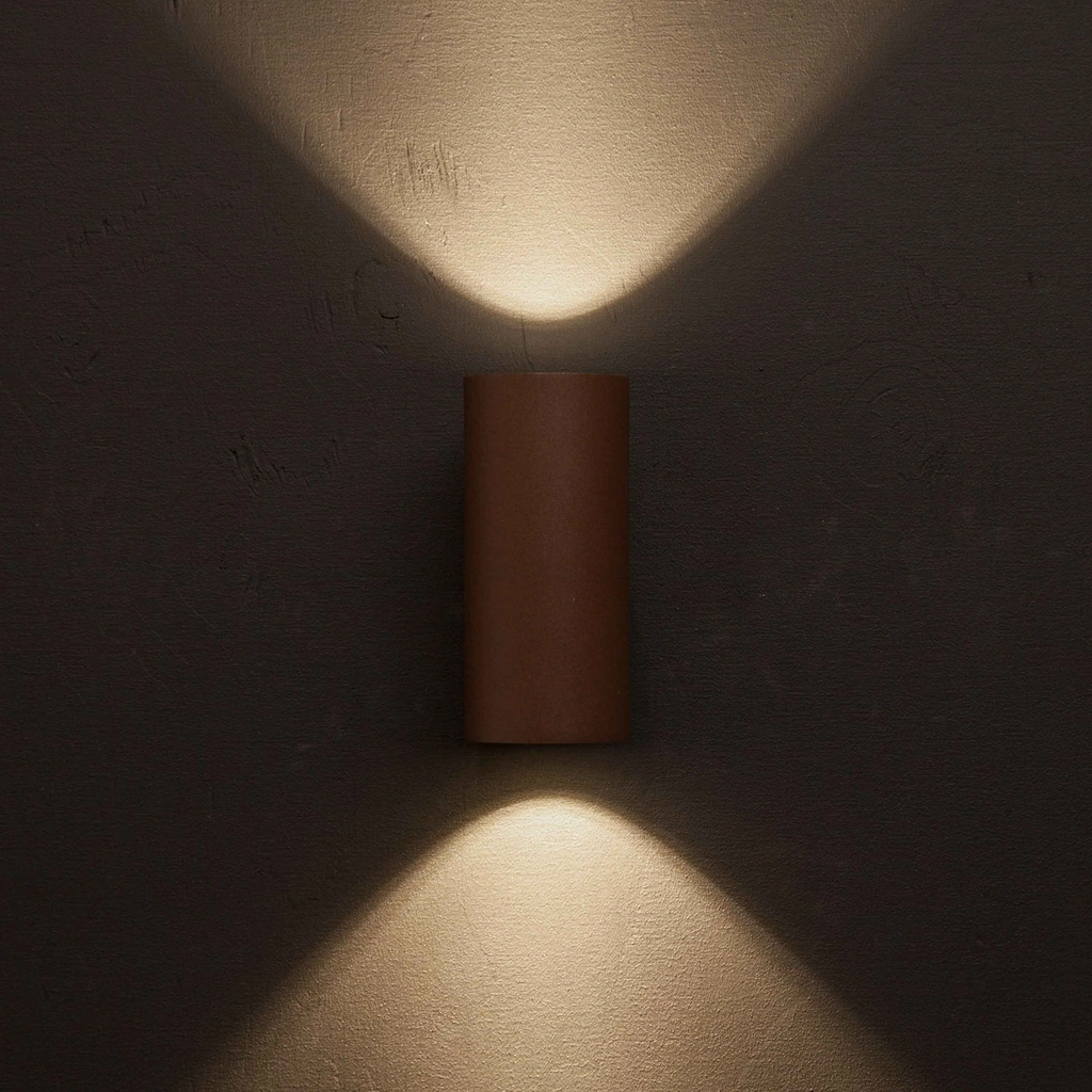 Erik II Väggarmatur LED IP65 3000K 6W 494lm Corten