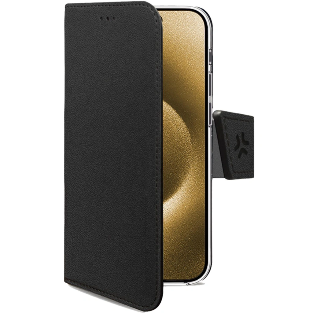 Wally Wallet Case iPhone 16 Plus Svart