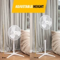 Stand Fan 40cm Adjustable Height 85-115cm