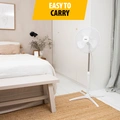 Stand Fan 40cm Adjustable Height 85-115cm