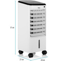Luftkylare med Isklampar och Timer 4L 65W