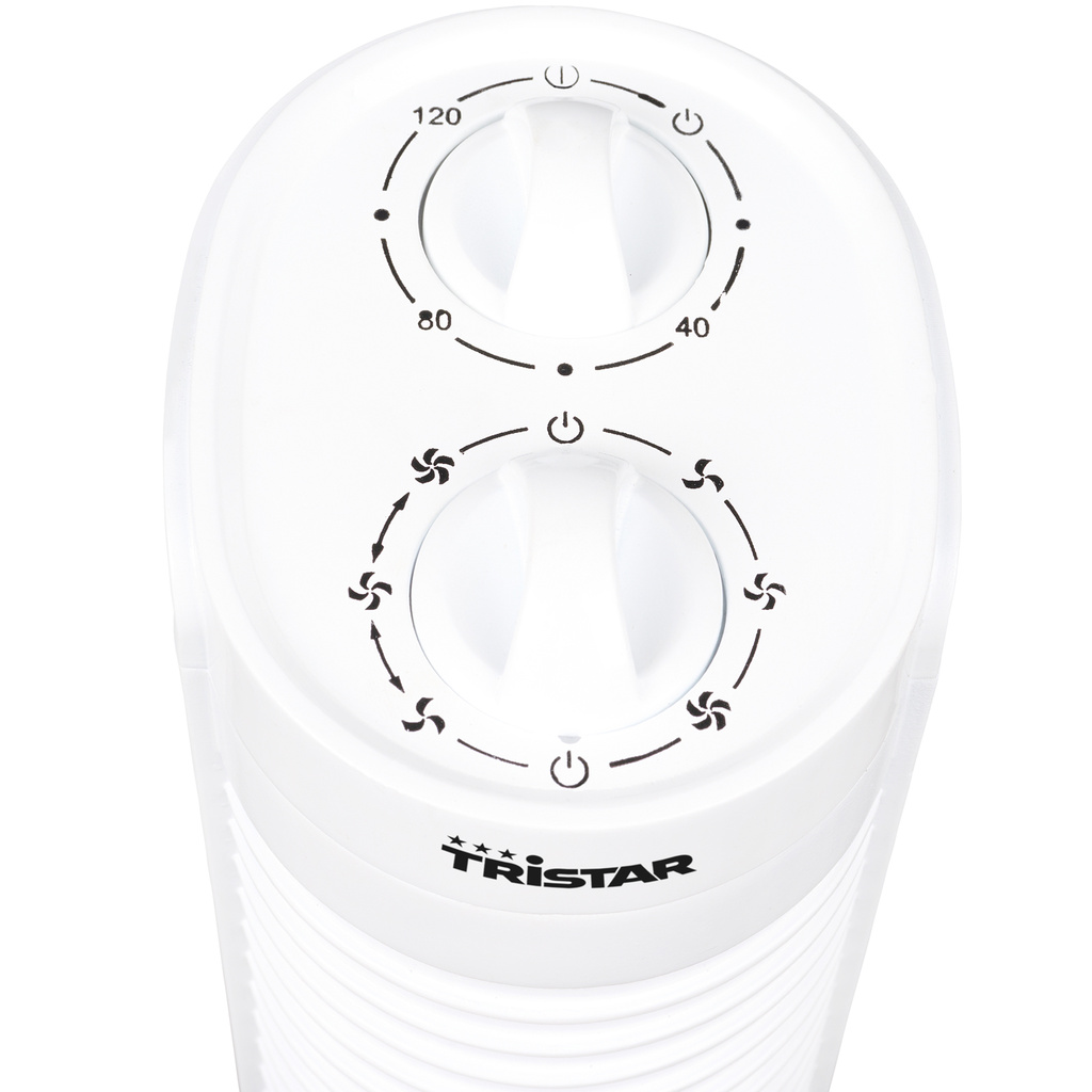 Pelarfläkt med timer