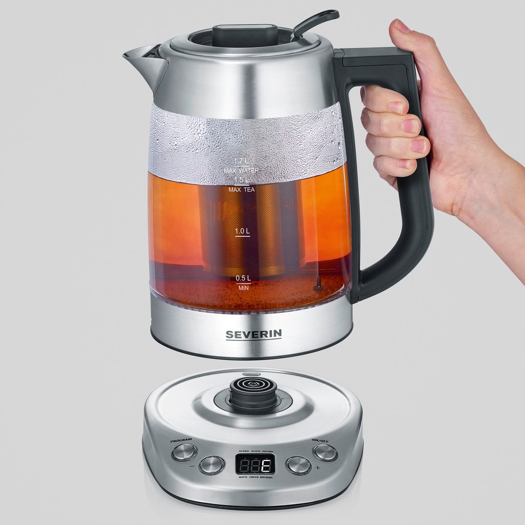 Tekokare Deluxe WK 3480   1,5-1,7l 3000W  Justerbar temp