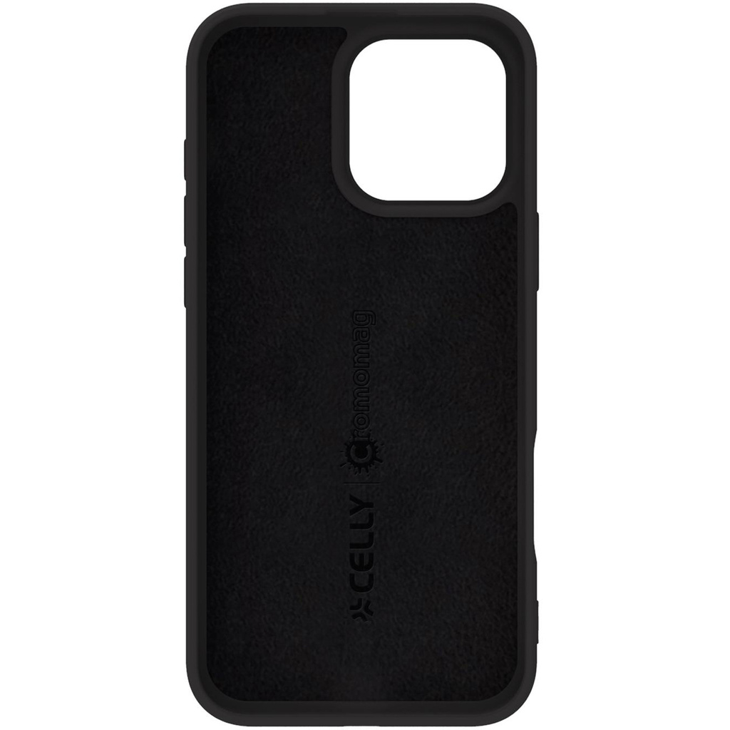 Cromomag Soft rubber case MagSafe-kompatibelt 16 Pro Max Svart