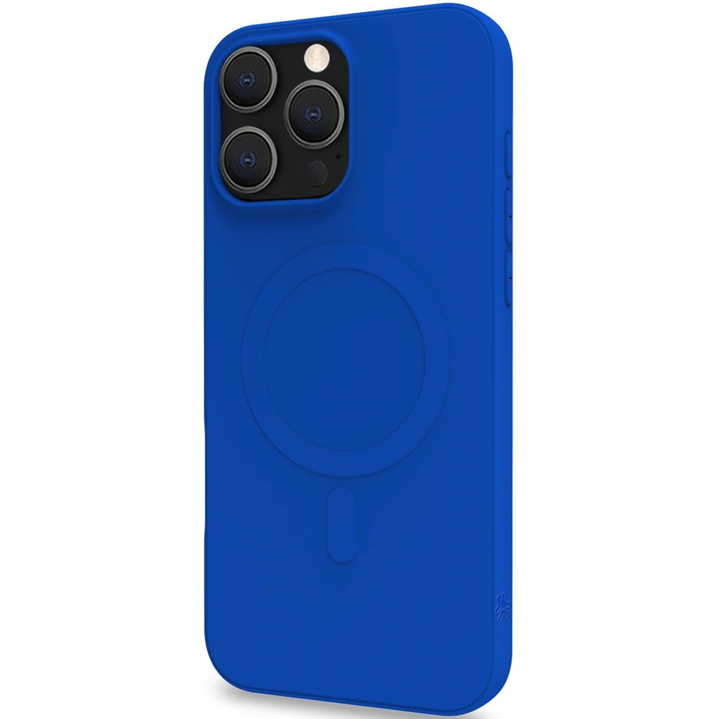 Cromomag Magnetic Soft rubber case MagSafe iPhone 16 Pro Max Blå