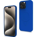 Cromomag Magnetic Soft rubber case MagSafe iPhone 16 Pro Max Blå
