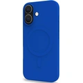 Cromomag Magnetic Soft rubber case MagSafe iPhone 16 Blå