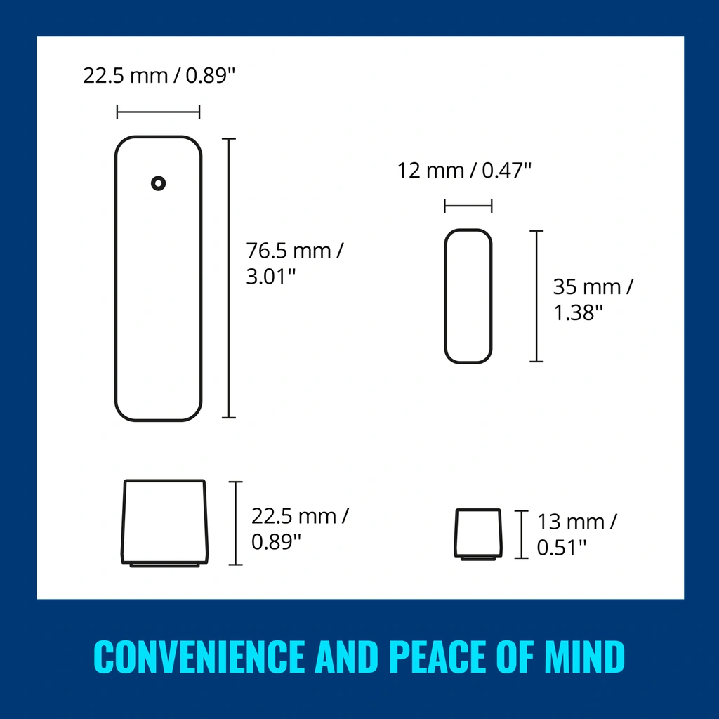 WiFi Smart Kontaktsensor 2-pack
