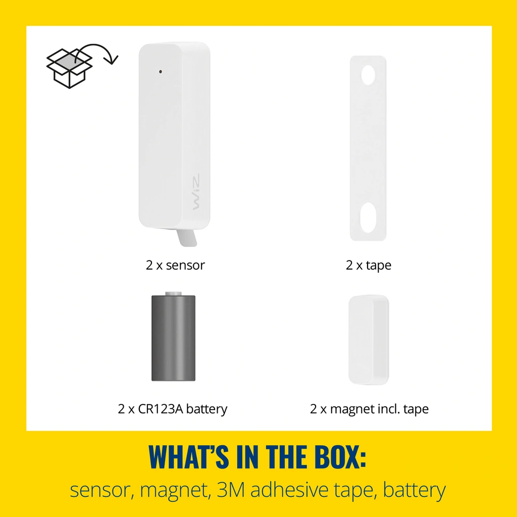 WiFi Smart Kontaktsensor 2-pack