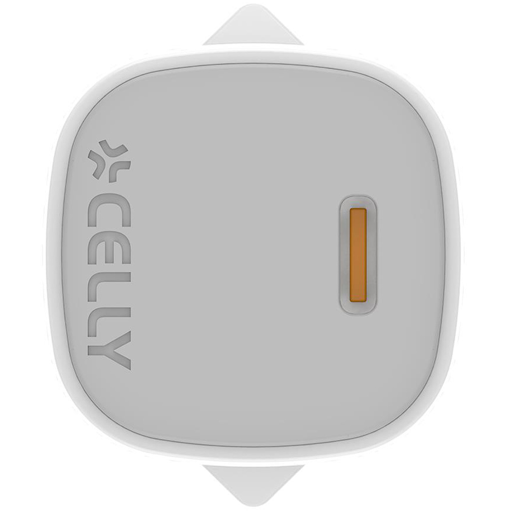 Laddare 25W PD + USB-C-kabel Vit