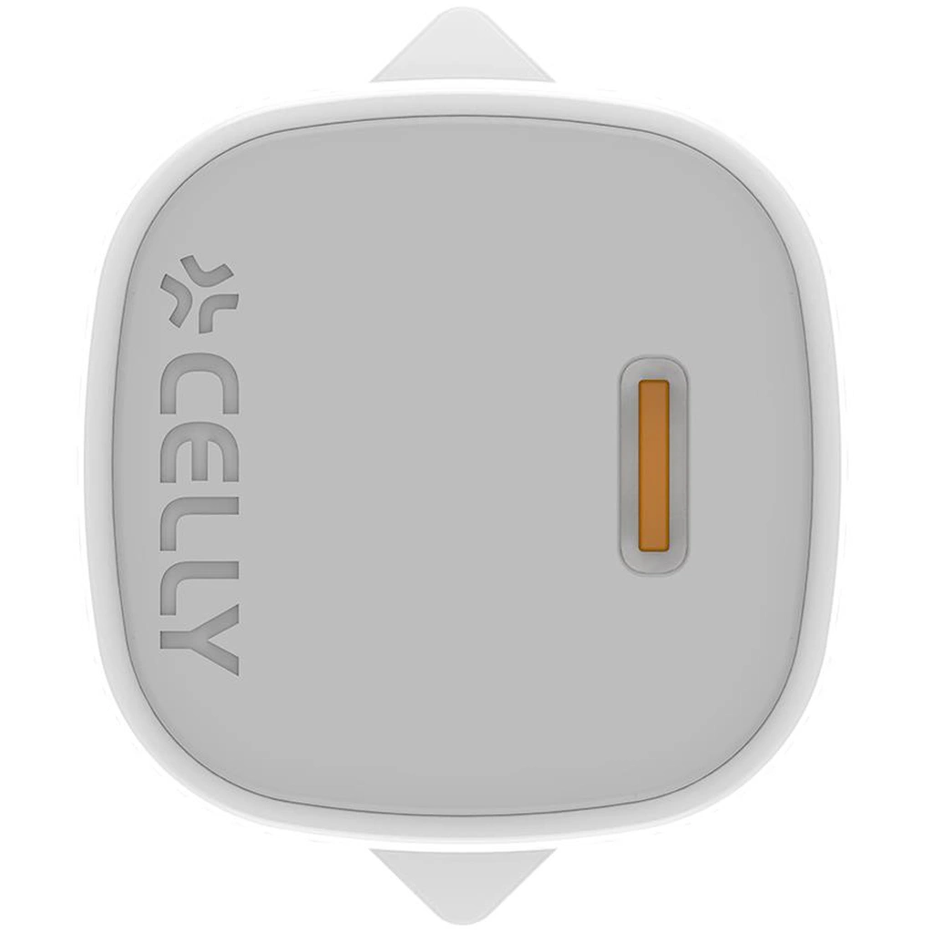 Laddare 25W PD + USB-C-kabel Vit