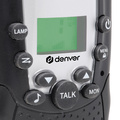 Walkie Talkie Två handenheter Åtta kanaler WTA-449 Svart