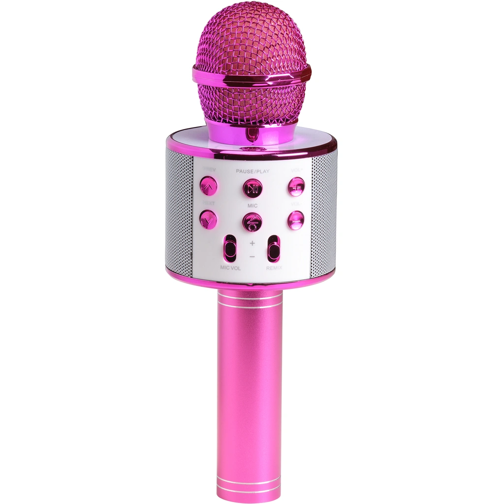 Karaoke-mikrofon Bluetooth Inbyggd högtalare KMS-20P Rosa