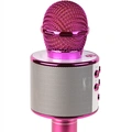 Karaoke-mikrofon Bluetooth Inbyggd högtalare KMS-20P Rosa